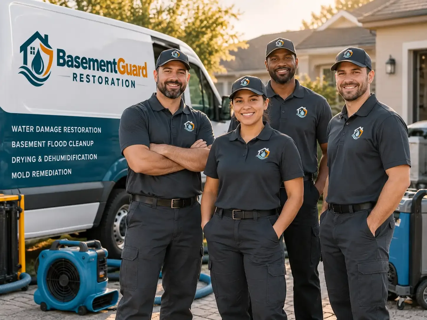 Basement Water Damage Restoration company in Cement, OK